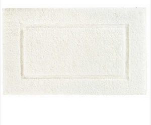 Graccioza Luxus Bad Bettwäsche Prestige 100 % Baumwolle Schnee 20"x 31" Teppich - Bild 1 von 6