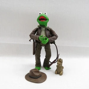 ADVENTURE KERMIT INDIANA JONES JIM HENSON'S MUPPETS EXCLUSIVE PALISADES FIGURE - Picture 1 of 13