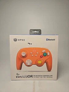 Controlador Bluetooth NYXI Warrior Naranja Nintendo Switch NGC/NS/Wii/Windows - Imagen 1 de 5