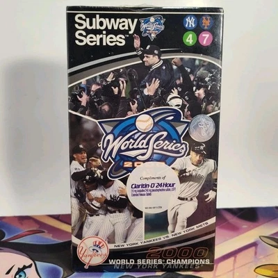 NY Yankees VS. New York Mets Subway Series 2000 MLB World Series VHS Brand New - Image 1 of 4