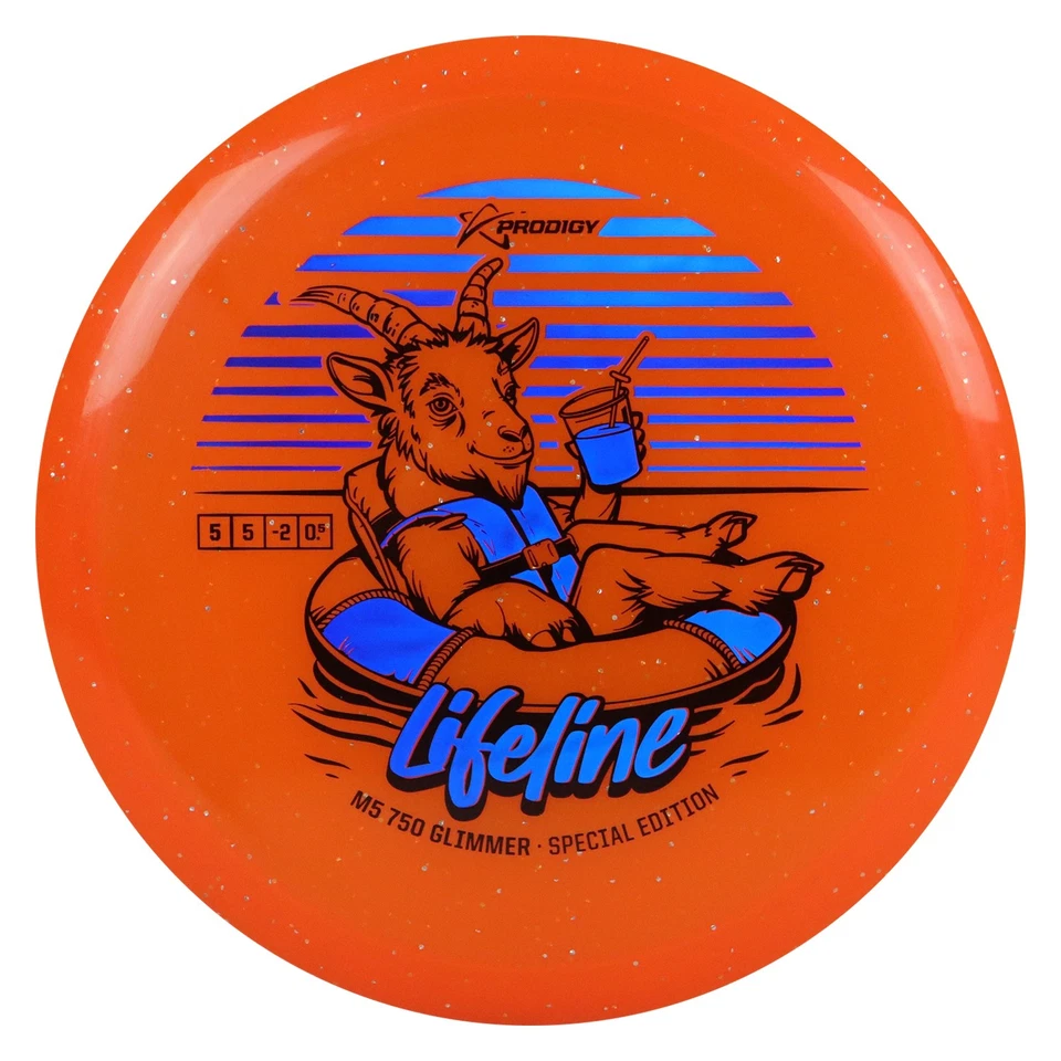 Prodigy Disc Golf 750 Glimmer M5 Lifeline gama media 5/5/-2/0,5 - Elige la di exacta Foto 1 de 1