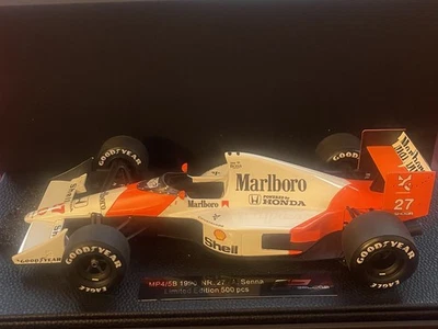 GP Replicas 1/18 Mclaren Honda MP4/5B Senna 1990 F1  World Champion GP34A - Image 1 of 4