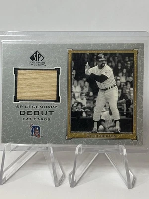 2001 SP Legendary Cuts Legendary Debut Bats Willie Horton #B-WH - Image 1 of 4