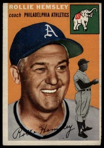 1954 Topps #143 Rollie Hemsley - Picture 1 of 2