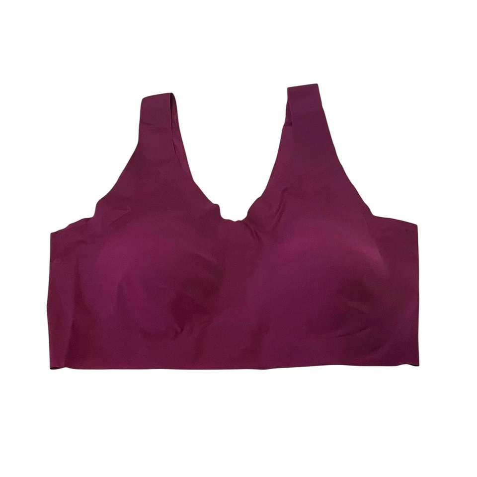 WOMEN SIZE XXL HANES SIGNATURE INVISIBLE EMBRACE WIRELESS BRALETTE