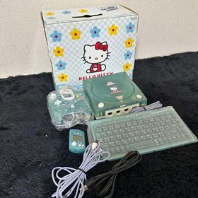 Sega Dreamcast Hello Kitty Limited Ver Blue HKT-3000 Console Set