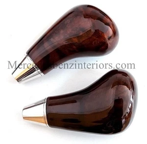 MERCEDES SHIFT KNOB BURL WALNUT / BIRDSEYE MAPLE, ML SL SLK CL CLK CL S CLASS - Picture 1 of 5