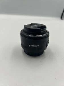Yongnuo YN 35mm F2 Prime Lens  Front & Rear Cap - Picture 1 of 7