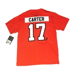 Jeff Carter Philadelphia Flyers kids youth Jersey Style T-shirt sz. Large New - Picture 1 of 3