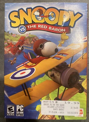 Snoopy vs The Red Baron PC CD-ROM Game 2006 Peanuts Bandai Namco Games - Image 1 of 2