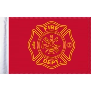 Pro Pad Inc. Parade Flag Fire Fighter 10x15 0524-0981 - Foto 1 di 1