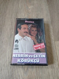 Nesrin ve Cetin Korukcu Turkish Original cassette album Minareci 4199 - Picture 1 of 3