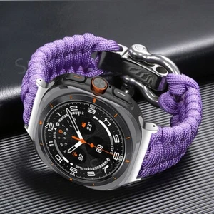 Nylon Watch Band Strap For Samsung Galaxy Watch Ultra 47mm/Ultra 2025 Bracelet - Picture 1 of 48