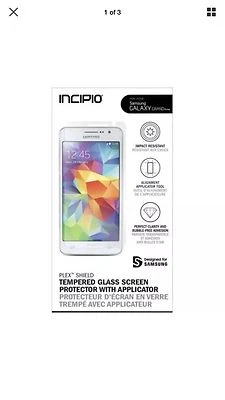 Incipio Samsung Galaxy Grand Prime Tempered Glass Shield PLEX Screen Protector! - Image 1 of 4