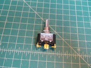 1 – Carling 2420R Toggle Switch Off-On-Momentary Connect 10A 250VAC, 15A 125VAC - Picture 1 of 7