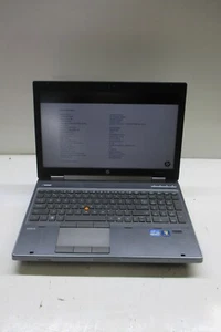 HP EliteBook 8560W 15" Laptop - i7-2620M 4 GB QUADRO 1000M - READ - Picture 1 of 6