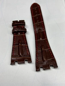 AP ECHT LEDER UHRENARMBAND IN BRAUN 30MM 30AP AUDEMARSPIGUET BRAUN - Bild 1 von 2