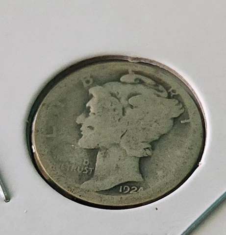 1924 D Mercury Dime Cover
