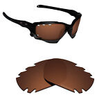 Hawkry SaltWater Proof Brown Replacement Lenses for-Oakley Jawbone Vented