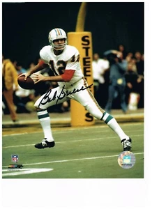 MIAMI DOLPHINS BOB GRIESE SIGNED 8 X 10 AUTOGRAPHED PHOTO - Picture 1 of 1
