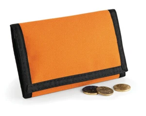 COLOURED RIPPER WALLET MONEY COINS POCKET SCHOOL TRAVEL HOLIDAY HGBG40BTC - Picture 1 of 8