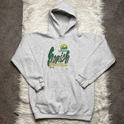 Logo 7 vintage Seattle SuperSonics hoodie youth xl Cover