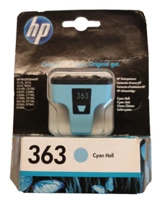Original HP Tintenpatrone 363 Cyan Hell | Photosmart - Bild 1 von 3