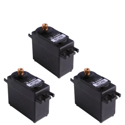 3pcs K-power M1300 13KG/0.13Sec Metal Gear RC Servo Similar MG995 - Image 1 of 4
