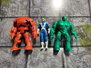 Toy Biz Cyclops + Nimrod + Warstar 90's Marvel Action Figure Lot X-Men - Picture 1 of 8