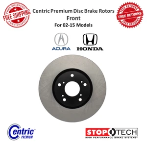 StopTech Centric Premium Disc Brake Rotor Front For Honda Civic, Acura CSX, ILX - Bild 1 von 12