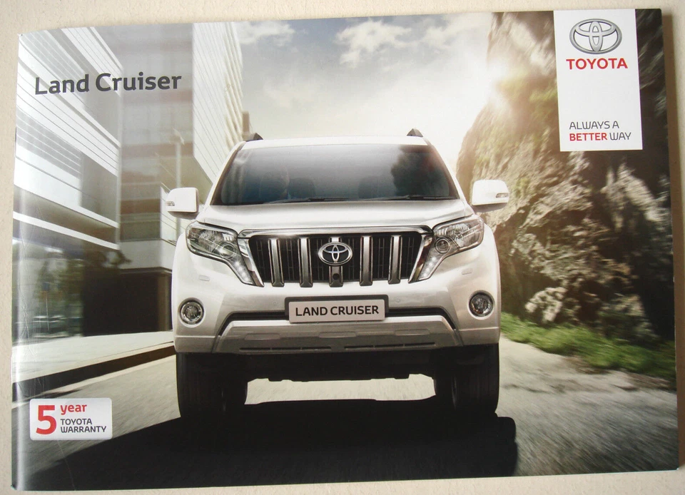 Toyota . Land Cruiser . Toyota Land Cruiser . April 2016 Sales Brochure - Image 1 of 1