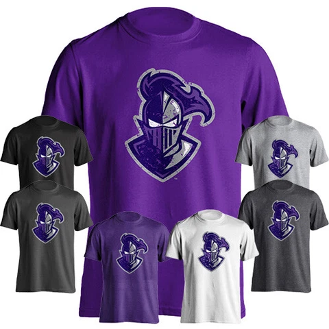 Furman University FU Paladins Distressed Mascot Logo Short Sleeve T-shirt Tee Cover