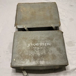 GENUINE VINTAGE JONSERED PARTS STORAGE CASES - Picture 1 of 24