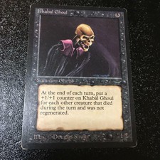 MTG Arabian Nights khabal ghoul