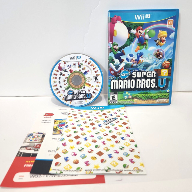 Nintendo Wii U Preto 32GB New Super Mario Bros U Usado - Mundo Joy Games -  Venda, Compra e Assistência em Games e Informática