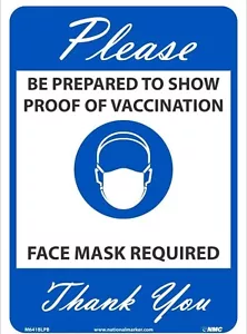 Schild für öffentliche Sicherheit - Maske erforderlich - Bild 1 von 3