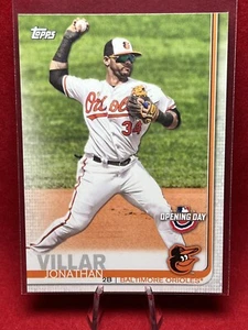2019 Topps Opening Day **Janathan Villar** Baseball Card #82 - Baltimore Orioles - Picture 1 of 2