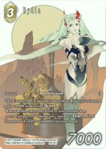 Lámina de arte completa Rydia - PR-051 - casi nueva - Final Fantasy - Imagen 1 de 1