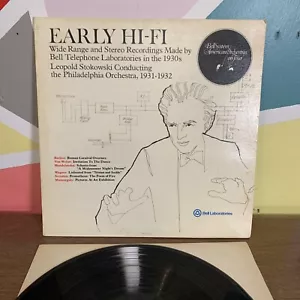 EARLY HI-FI - 1930s Bell Telephone Recs LEOPOLD STOKOWSKI - BELL LAB ST LP 1979 - Foto 1 di 6