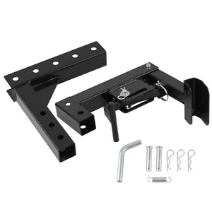 2-in Trailer Hitch Receiver Trash Transporter Hitch Kit for Golf Cart/Truck/ATV - Picture 1 of 11