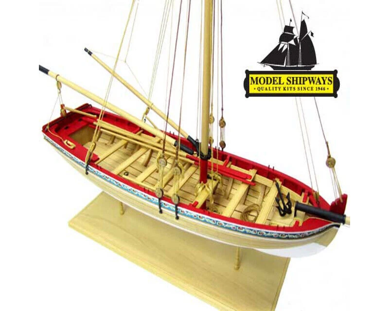 ModelExpo MS1457 Model Shipways Longboat XVIII Secolo 1:48 modellismo - Immagine 1 di 4