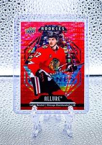 LUKAS REICHEL 2022 Upper Deck Allure #127 RED RAINBOW ROOKIE RC PARALLEL