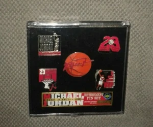 NBA Michael Jordan Chicago Bulls His Airness Set 5 Pines Edición Limitada Nuevo - Imagen 1 de 2