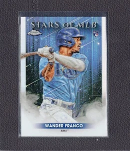2022 Topps Stars of MLB Chrome #SMLBC20 Wander Franco - Picture 1 of 2