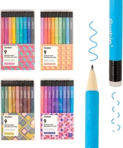 36 Colors Erasable Gel Pens, Make Mistakes 1 Count (Pack of 36), Multicolor - Picture 1 of 8