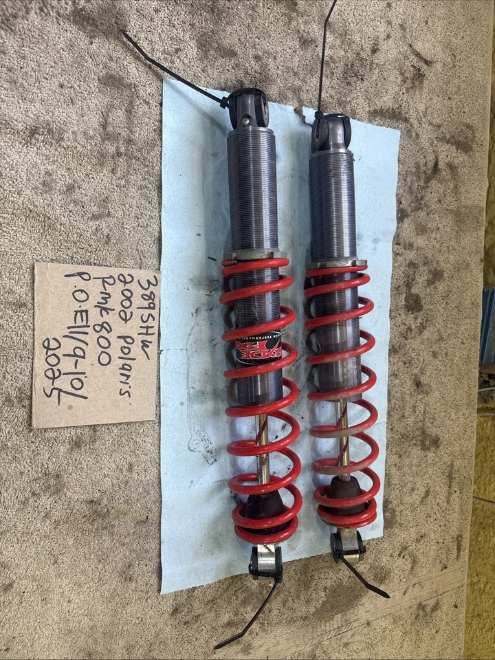 2002 Polaris Rmk 800 Front Shocks Suspension 389 - Image 1 of 4