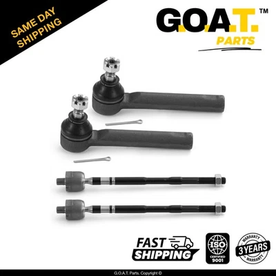 Inner & Outer Tie Rod Ends for 2000-2004 Subaru Outback 1998-2004 Subaru Legacy - Image 1 of 4