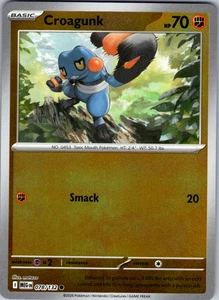 Croagunk Reverse Holo 078/132 ME01: Mega Evolution Common - NM - Picture 1 of 2