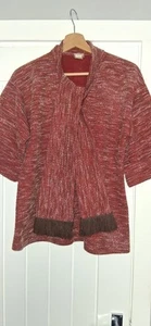 Vintage 1960s-1970s St Michael Tie, V Neck Top. Retro - Picture 1 of 9
