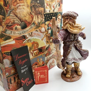 VTG 1983 1st Ed. 12"Duncan Royale History of Santa Claus “Dedt Moroz" Box/Book - Picture 1 of 15